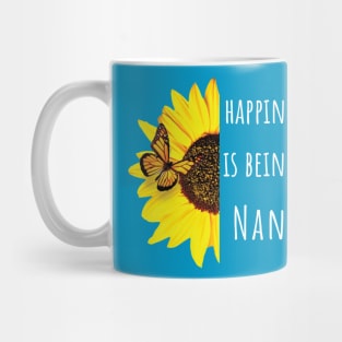 Happiness is Being a Nana Sunflower Mug